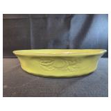 Rachael Ray stoneware baking dish, green  13' x2'