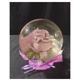 Purple rose globe