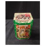 Vintage Coca-Cola collectible metal tin can