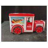Vintage Coca-Cola collectible metal tin can