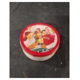 Vintage Coca-Cola collectible metal tin can