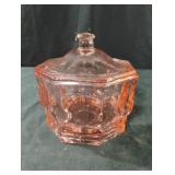 Vintage Depression Indiana Pink Glass Concord