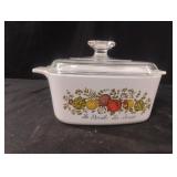 Vintage Corning Ware 'Spice of Life' casserole