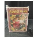 Vintage Coca-Cola Santa Shaped Like A Book Tin