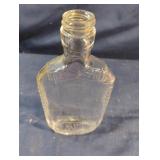 Vintage Wine glass bottle half pint