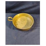 Vintage aluminum tray with handle