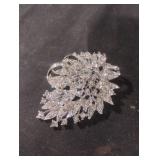 Rhinestone brooch