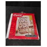 Coca-Cola shower curtain