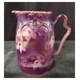 Vintage porcelain hand painted pitcher