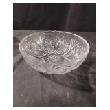 Vintage Scalloped Anchor Hocking Medallion Clear