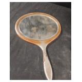 Vintage handheld mirror