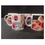 Coca-Cola collectible mugs