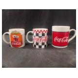 Coca-Cola collectible mugs