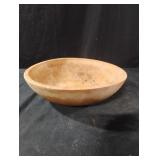 Hand carved wood bowl