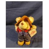 Vintage Wendys Furskins collectible plush bear