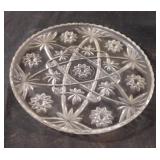 Vintage Anchor Hocking "Star of David" clear