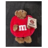 Boyds collectible M & Ms plush bear