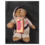 Boyds Coca-Cola collectible plush bear