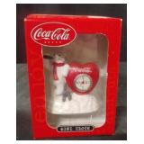 Coca-Cola collectible mini clock