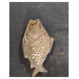 Brass fish trinket tray