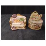 Decorative trinket boxes