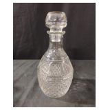 Crown Royal Decanter Vintage Glass With Lid