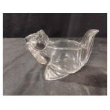 Vintage Avon glass candle holder