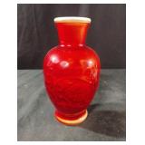 Vintage Avon Spring Bouquet "Oriental Red"