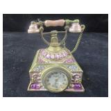 Elgin Victorian Phone Mini Clock