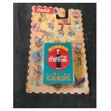 Coca-Cola collectible miniature playing cards