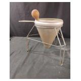 Aluminum Cone Colander Strainer Sieve