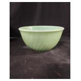 Vintage Anchor Hocking Fire-King Jadeite swirl