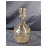 Vintage glass decanter