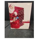 2005 Gibson Coca-Cola Santa Claus at a brick