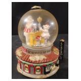 Coca-Cola collectible water globe