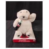 Coca-Cola plush collectible bear