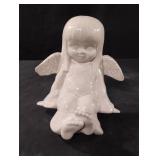 Ceramic angel shelf sitter