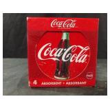 Coca-Cola collectible coasters. Set of 4