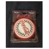 Coca-Cola collectible coasters. Set of 4