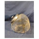 Vintage tilted glass general store candy counter