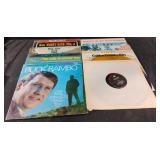 Vintage records including Golden Country Hits,