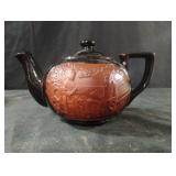 Vintage Decorative Japanese Clay Teapot High