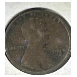 1915 D penny