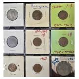 Group of Various Foreign Coins