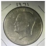 1971 Eisenhower Dollar