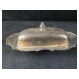 Silver Plated Butter Dish