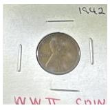 1942 World War II Penny