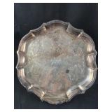 Silver Plate Tray by Chippendale