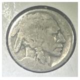 Five cents Buffalo nickel