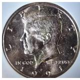 1991-P Kennedy Half Dollar